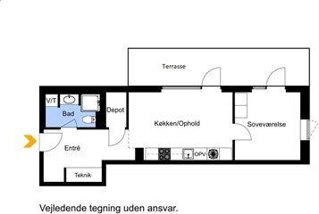 Billede 5. Lejlighed, Lokesvej, Åbyhøj 