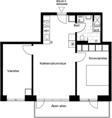 Billede 10. Lejlighed, Marsk Stigs Vej, Viborg 