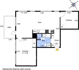 Billede 21. Lejlighed, Fortkaj, Nordhavn 