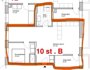 Photo 7. Apartment, Rådhusgården, Skanderborg 