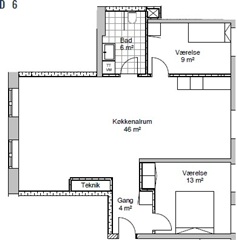 Photo 4. Apartment, Rådhusgården, Skanderborg 