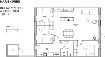 Billede 5. Hus/villa, Mariehønen, Billund 