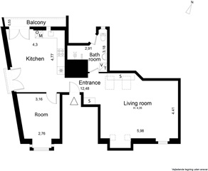 Billede 13. Lejlighed, , København S 