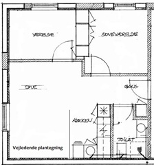 Billede 10. Lejlighed, Anlægsvej, Møldrup 