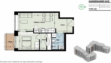 Photo 8. Apartment, Hannemanns Allé, København S 