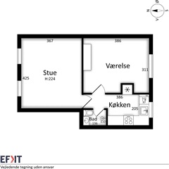 Billede 15. Lejlighed, Valdemarsgade, Aalborg 