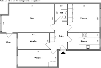 Photo 1. Apartment, Thulevej, Aalborg SØ 