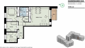Photo 11. Apartment, Hannemanns Allé, København S 