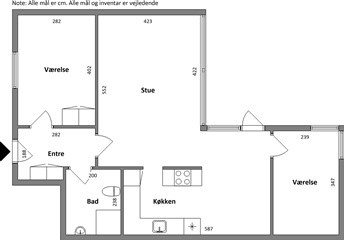 Photo 1. Apartment, Bygmarken, Hanstholm 