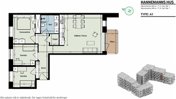 Photo 10. Apartment, Hannemanns Allé, København S 