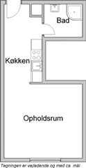 Billede 1. Lejlighed, Hunsballevej, Holstebro 