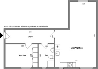 Photo 1. Apartment, Carit Etlars Gade, Aalborg 