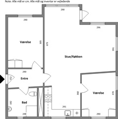 Photo 1. Apartment, Teglvænget, Brovst 