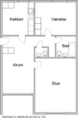 Photo 1. Apartment, Asagården, Holstebro 