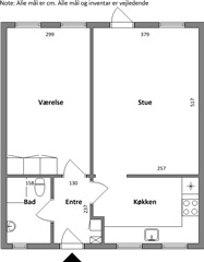 Billede 1. Lejlighed, Holstebrovej, Struer 