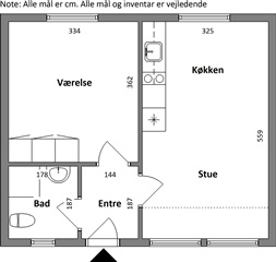 Photo 1. Apartment, Munkgårdkvarteret, Herning 