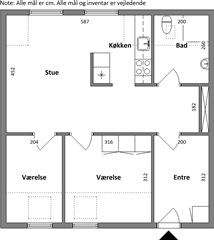 Photo 1. Apartment, Hovedgaden, Snedsted 