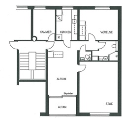 Photo 1. Apartment, Asagården, Holstebro 