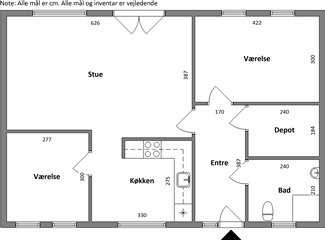 Photo 1. Apartment, Teglvænget, Brovst 