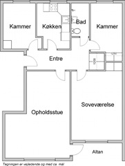 Photo 1. Apartment, Dyssegården, Holstebro 