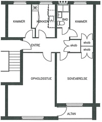Photo 1. Apartment, Dyssegården, Holstebro 