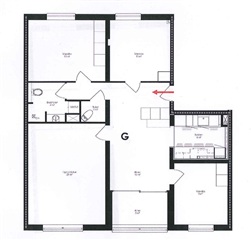 Photo 1. Apartment, Asagården, Holstebro 