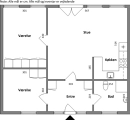 Photo 1. Apartment, Toftevej, Brovst 