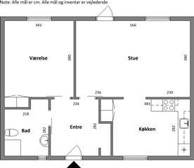 Photo 1. Apartment, Vaarstvej, Gistrup 