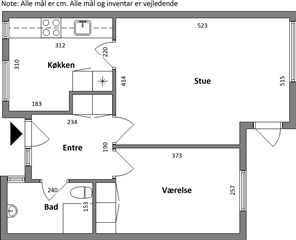 Billede 1. Lejlighed, Vindingsvej, Hadsund 