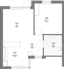 Photo 1. Apartment, Tranebærvej, Agerbæk 
