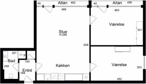 Photo 1. Apartment, Bagsværd Hovedgade, Bagsværd 