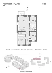 Billede 16. Lejlighed, Rampelyset, Roskilde 