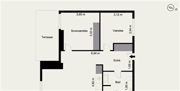 Photo 2. Apartment, Kløverparken, Herning 