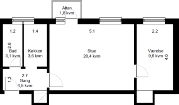 Photo 6. Apartment, Tage-Hansens Gade, Aarhus C 