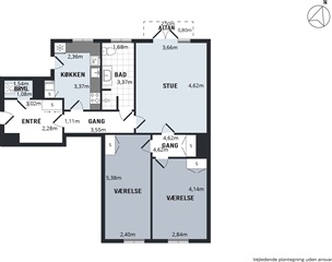 Photo 12. Apartment, Banegårdspladsen, Aarhus C 