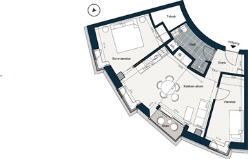 Photo 1. Apartment, Posten, København V 