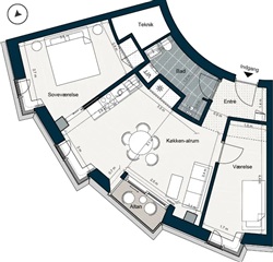 Photo 10. Apartment, Posten, København V 