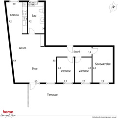 Photo 2. Apartment, Sankt Jørgens Gade, Sønderborg 