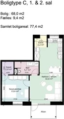 Billede 2. Lejlighed, Knuthenborgvej, Herning 