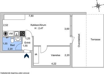 Photo 6. Apartment, Revlingbakken, Aalborg 