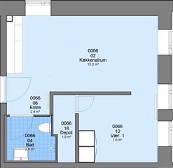 Billede 1. Værelse, Havnegade, Esbjerg 