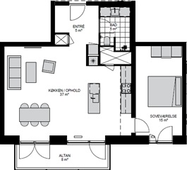 Photo 10. Apartment, Vindrosen, Risskov 