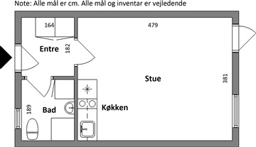 Billede 1. Lejlighed, Munkgårds Alle, Herning 