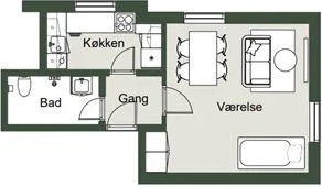 Billede 11. Lejlighed, Gl. Landevej, Herning 