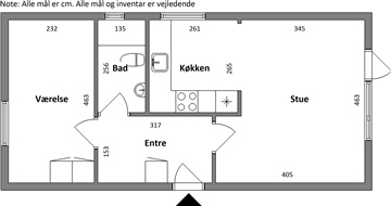 Photo 1. Apartment, Solbakken, Hadsund 