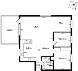 Photo 8. Apartment, Golfhaven, Aalborg 