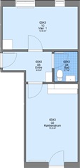 Billede 1. Værelse, Skolegade, Esbjerg 