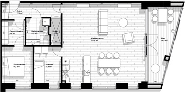 Photo 14. Apartment, Jenny Kammersgaards Vej, Horsens 