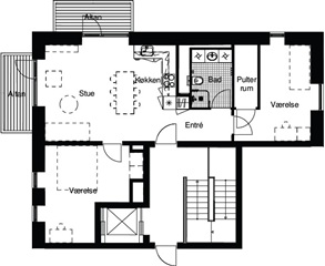 Photo 6. Apartment, Lily Brobergs Vej, Valby 