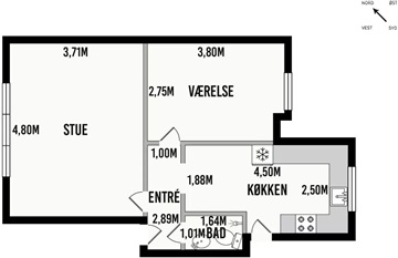 Photo 9. Apartment, Ane Dams Gade, Nørresundby 